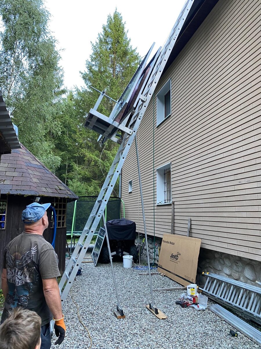 Výťah na fotovoltaické panely či škridlu - 3