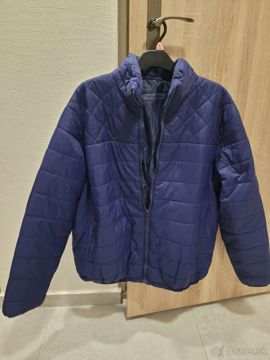 Prechodná bunda modrá - 3