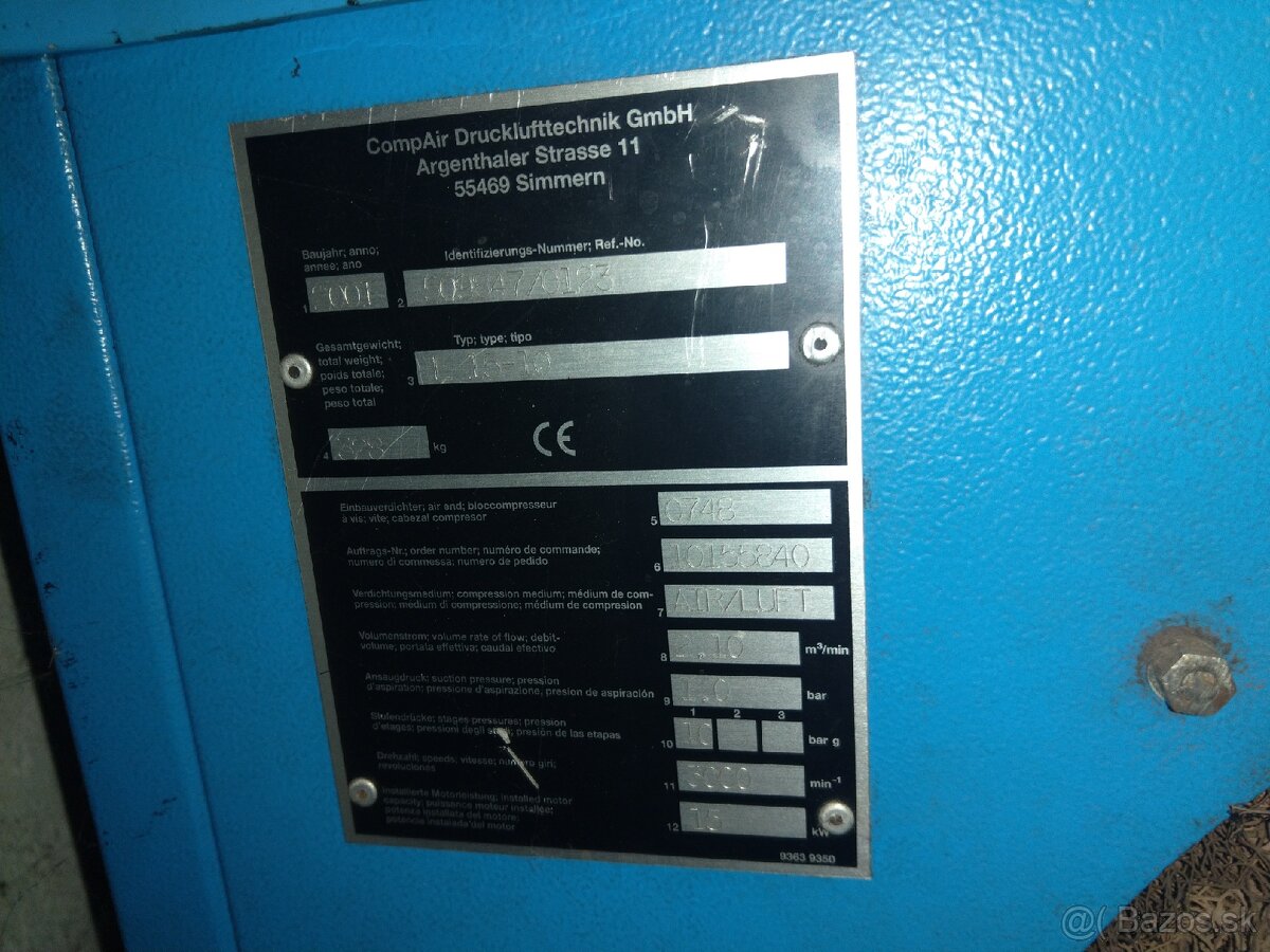 Skrutkovy kompresor - 3