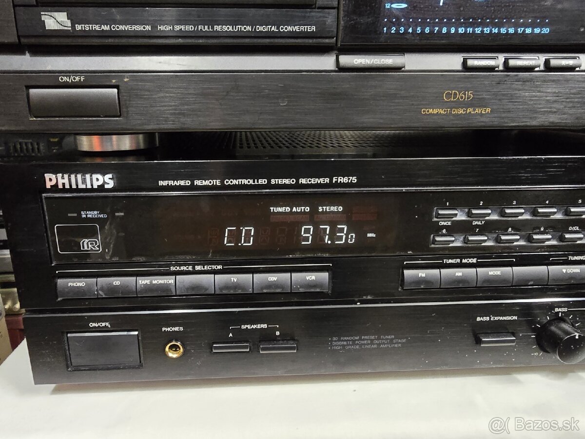 Philips receiver FR675 a cd prehrávač CD615 - 3