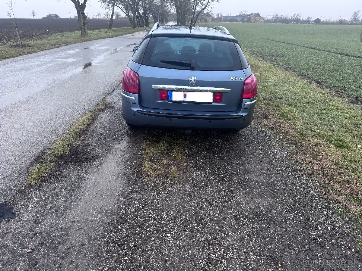 Peugeot 407 SW, rok 2008, 1.6 hdi - 3