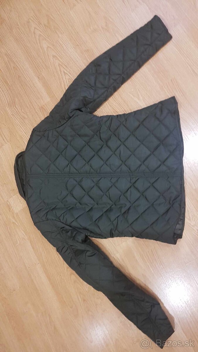 Tmavo zelená prechodná bundička v. 42 - 3