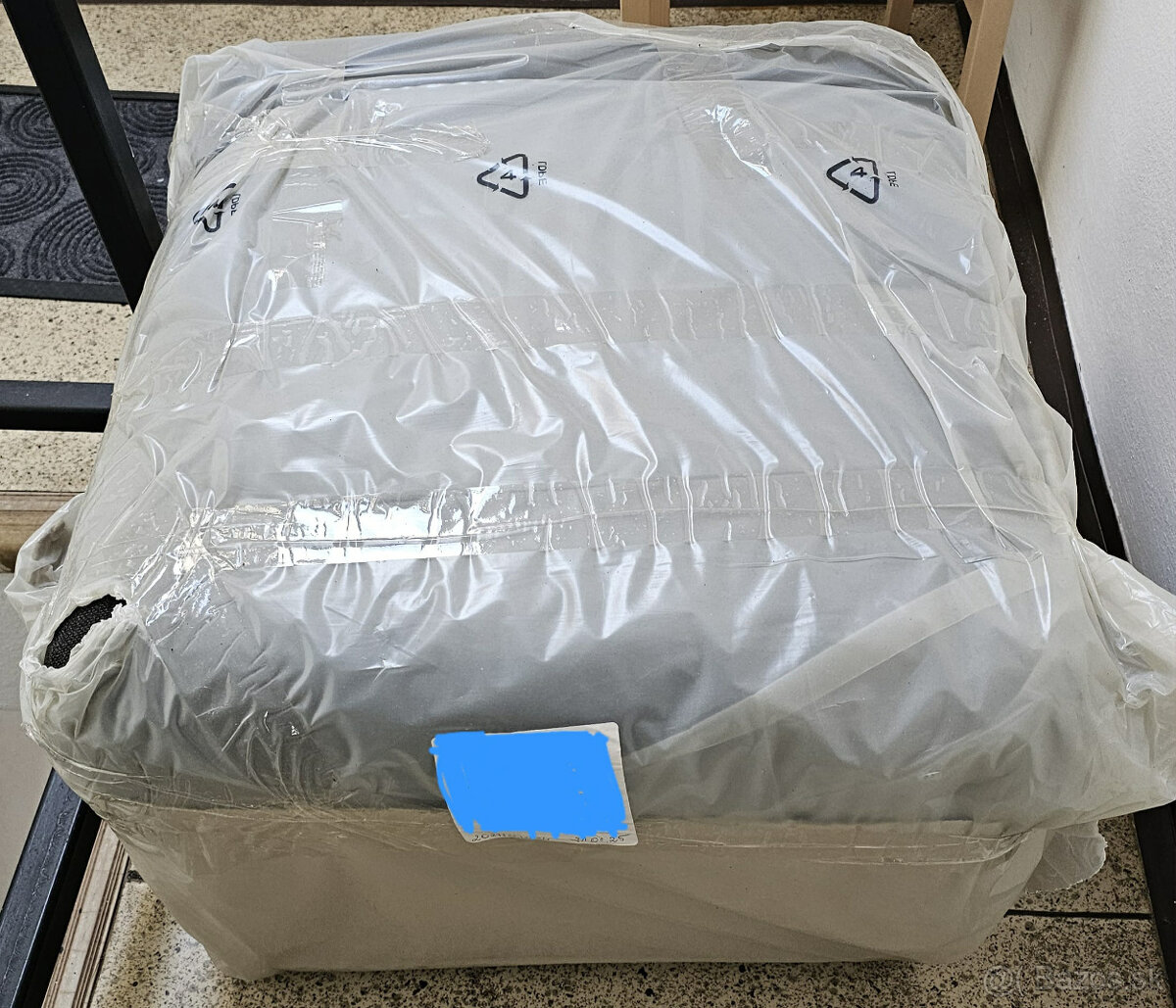 Taburet tmavosivý - 3