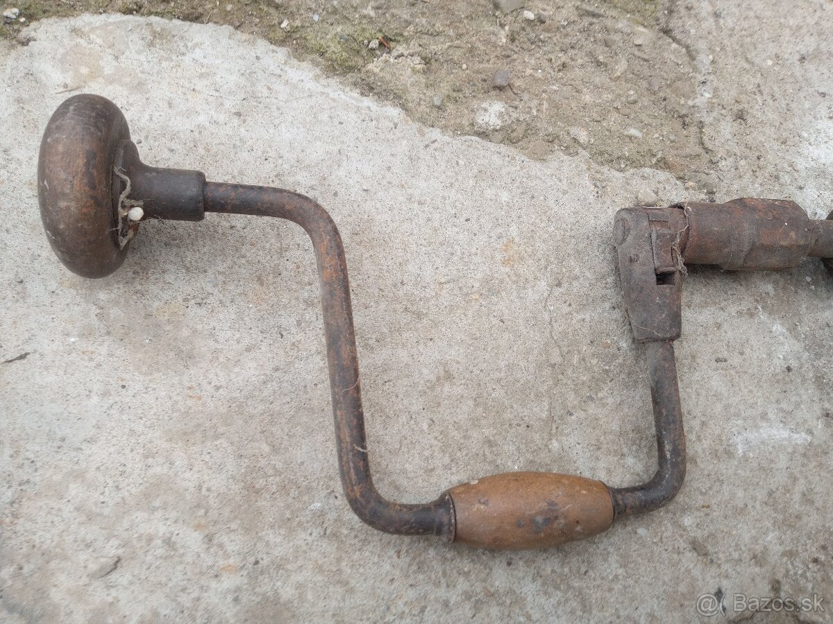 Starý nápis vŕtačka - 3