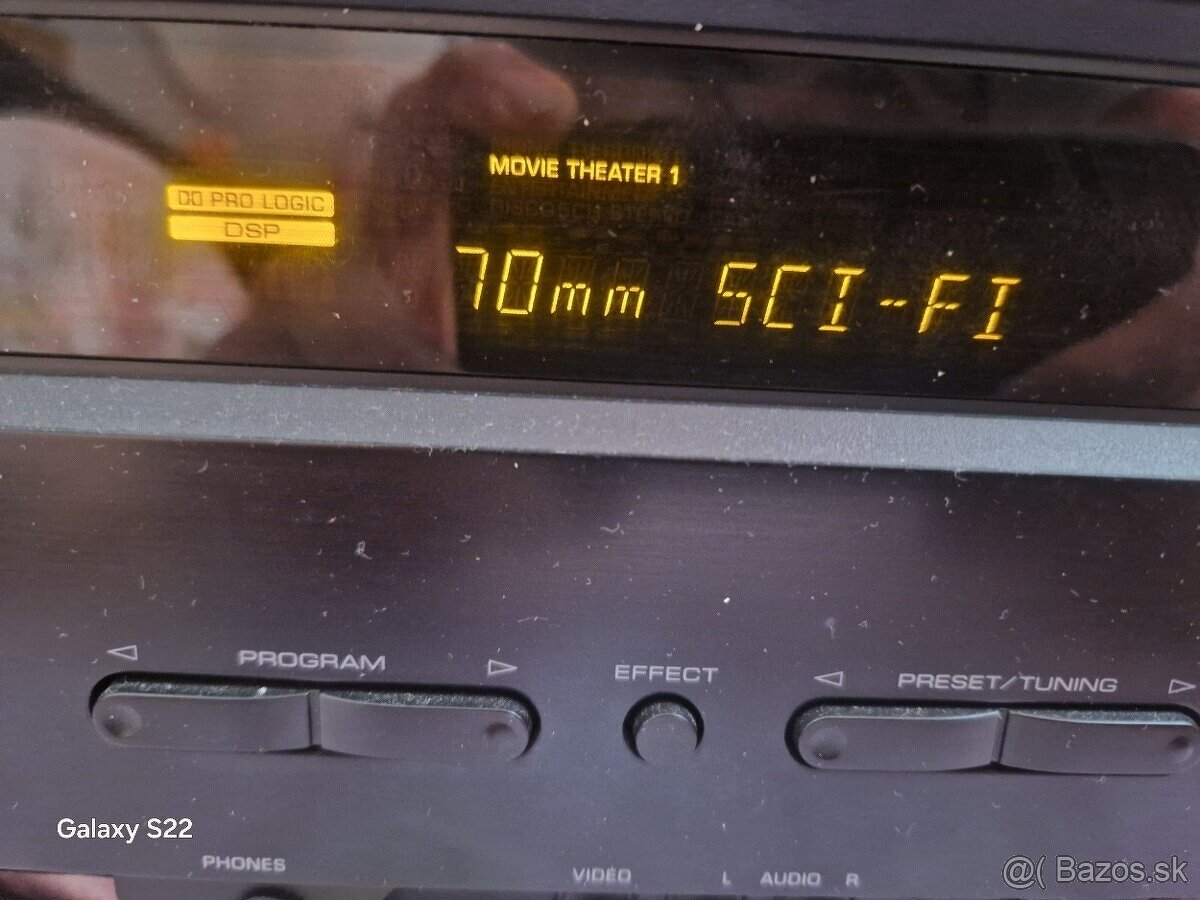 7.1 AV YAMAHA RX RDS rádio FM . receiver pre domáce kino - - 3