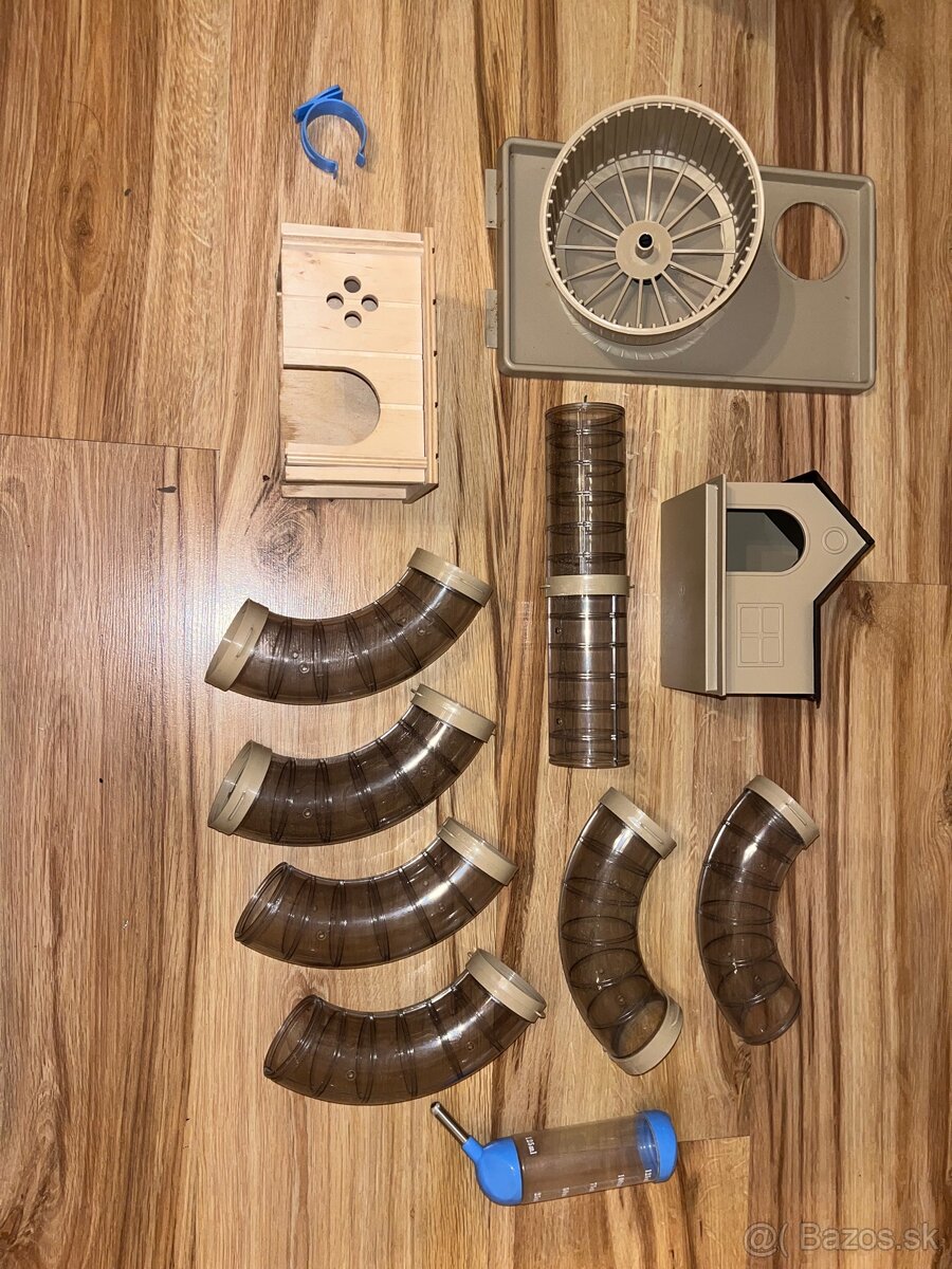 🐹 Veľká klietka pre škrečka + bohaté príslušenstvo - 3