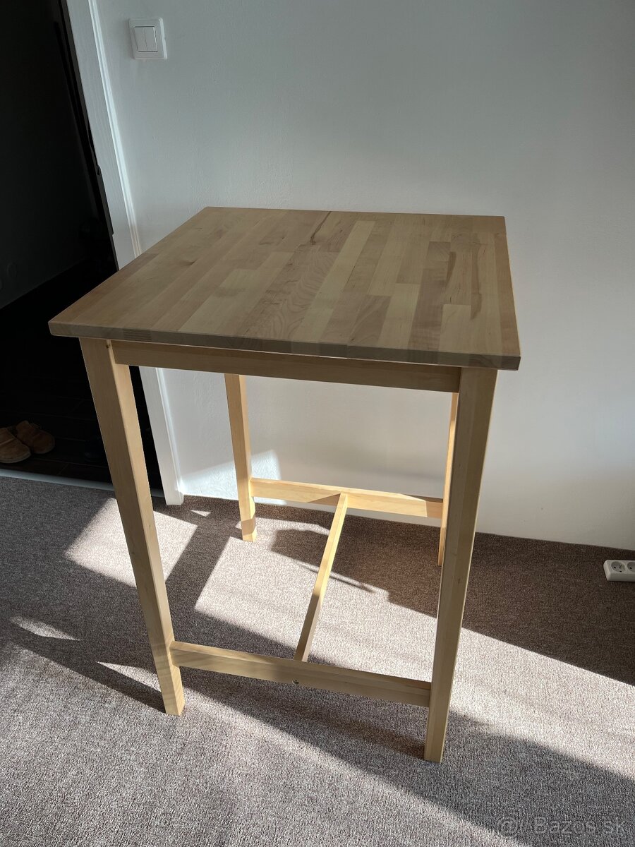 Barový stôl IKEA Björkudden + 2x barové stoličky IKEA Ingolf - 3