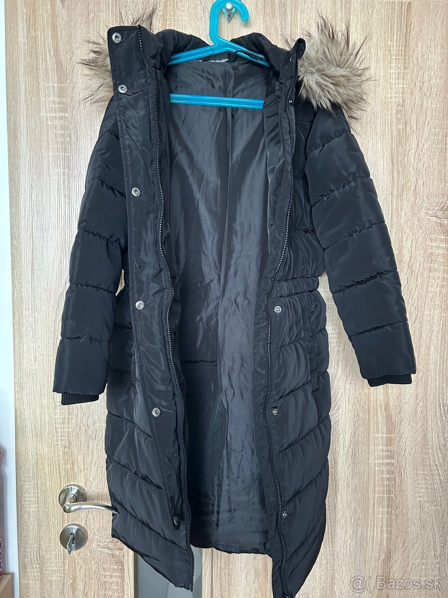 Dievčenský zimný kabát veľ. 140/146 - 3