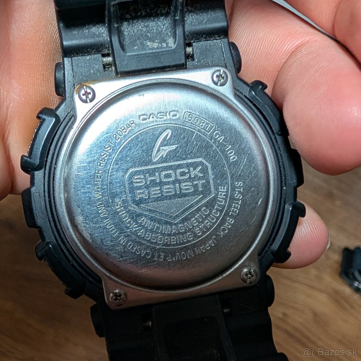 Casio GShock Resist 5081 GA-100 čierne - 3