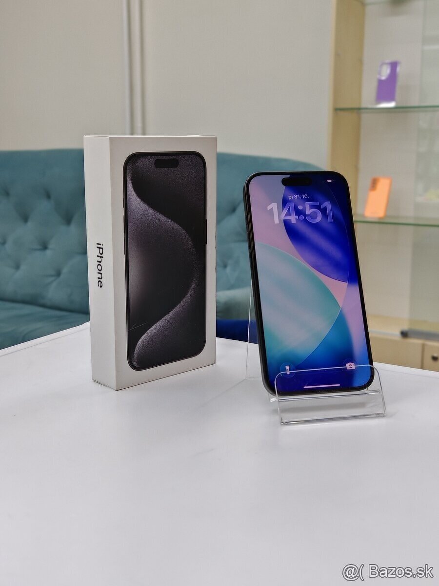 📱 iPhone 15 Pro 256GB | Veľmi pekný, zachovalý kúsok - 3