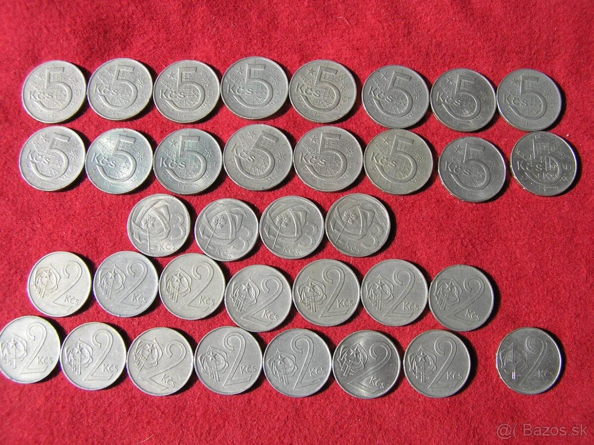 MINCE:ČESKOSLOVENSKÁ SOCIALISTICKÁ REPUBLIKA_1962-1992 - 3