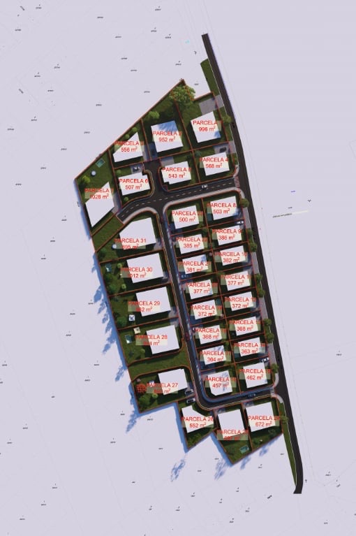 Pozemky na predaj31 stvebných pozemkov-Palarikovo,nová štvrť - 3