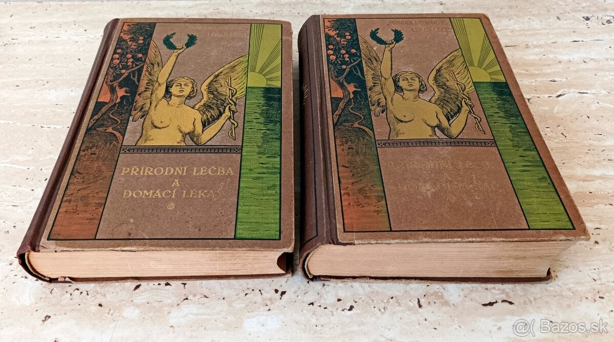 Staré lékařské knihy "Přírodní léčba a domácí lékař", 1923 - 3