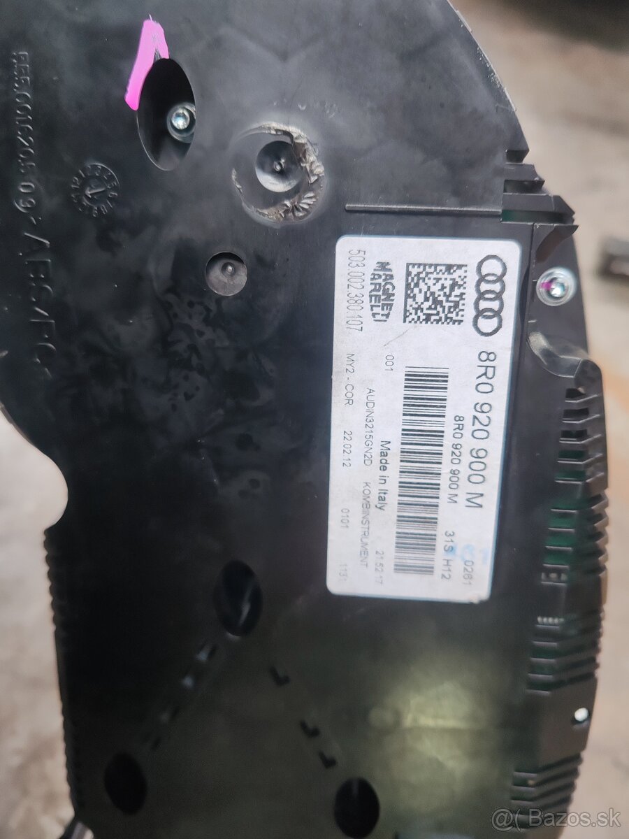 8R0920900M Budíky Audi Q5 2.0 TFsi 2012 - 3