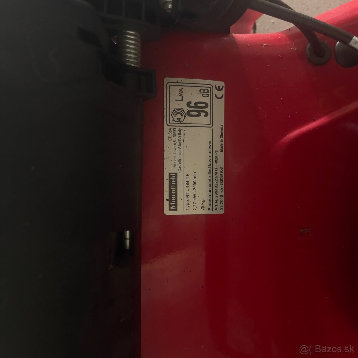 Benzínová kosačka - 3