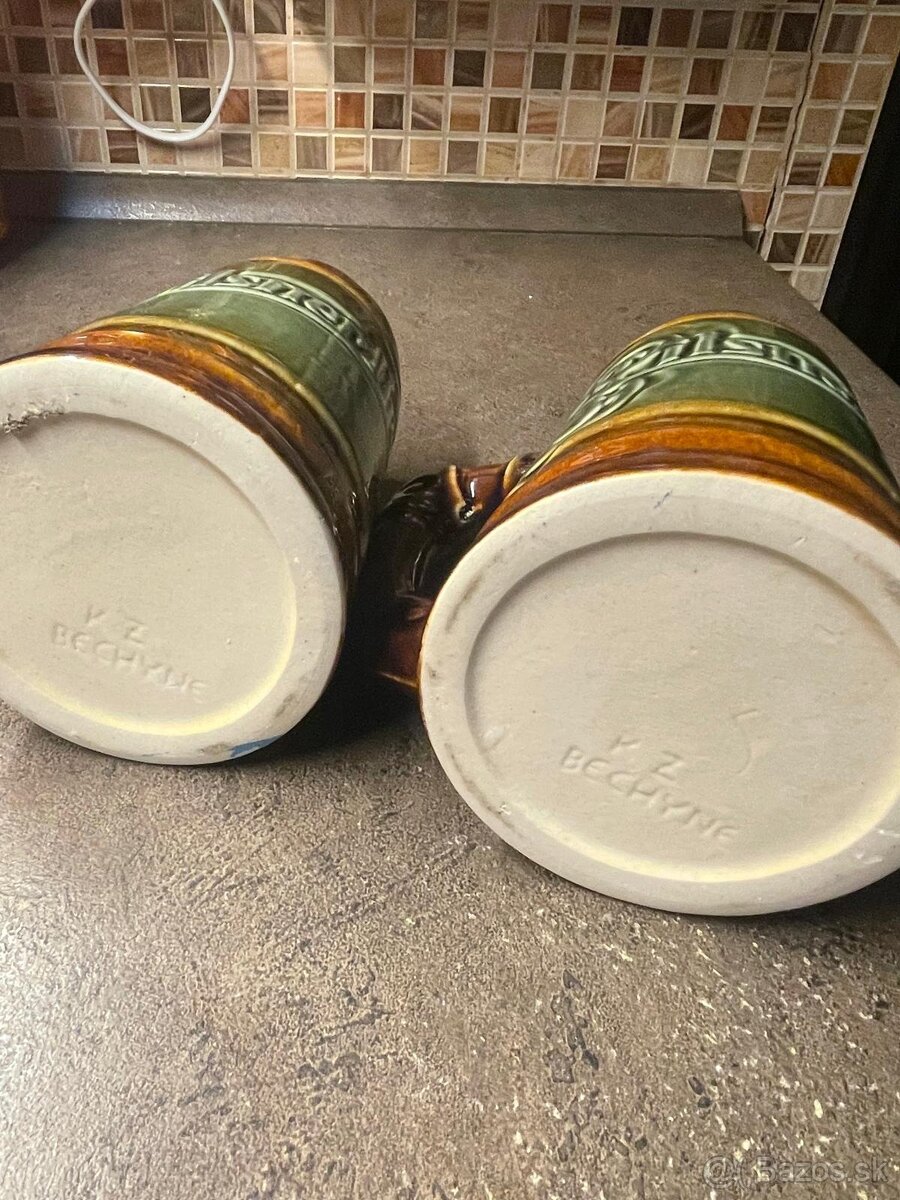keramické pivné krígle Pilsner Urquel - 3