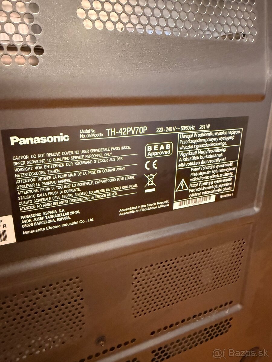 Panasonic TH-42PV70P - 3