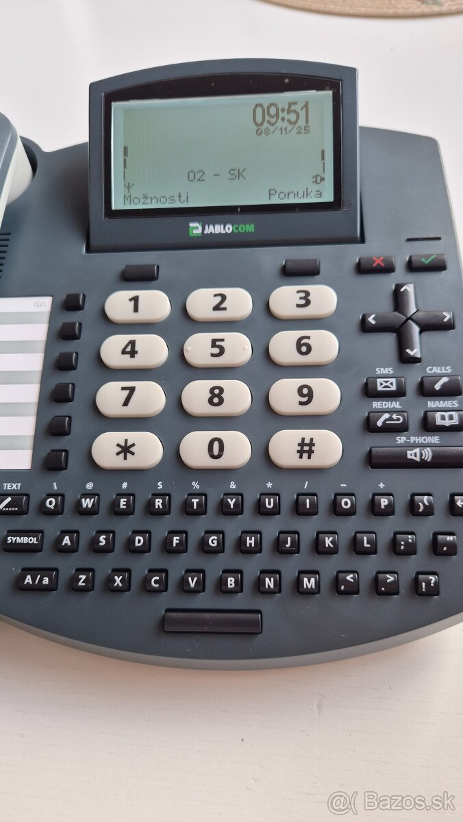 Predam novy stolny GSM telefon na SIM pre seniorov - 3