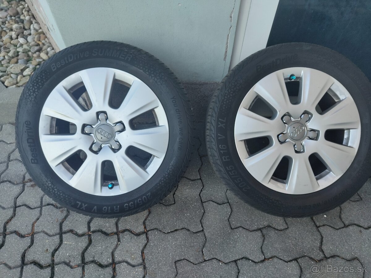 Letné pneumatiky 205/55 R16 Audi A3 8p - 3