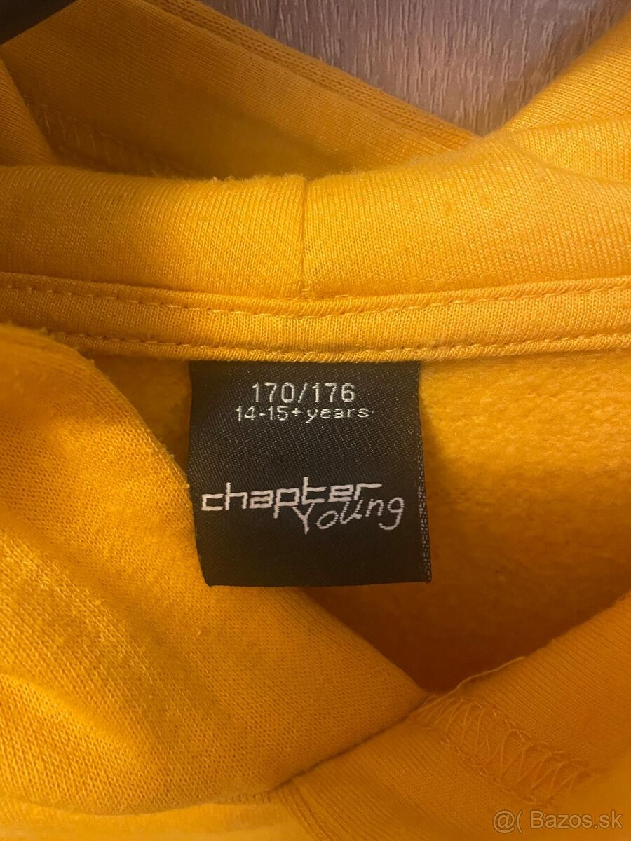 Žltá mikina 170/176 - 3