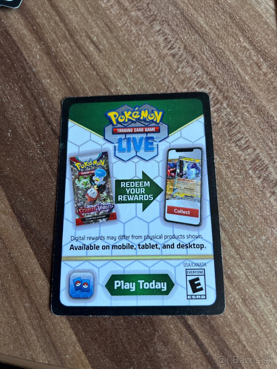 Pokémon TCG kôdy - 3
