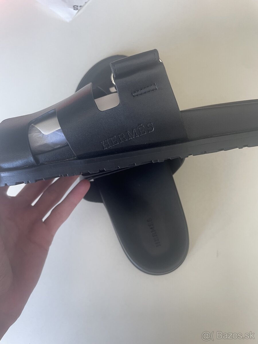 Dámske šľapky Hermes Chypre - 3