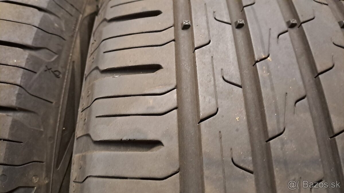 Predám 4ks jazdené letné 205/55r17-91V Continental - 3