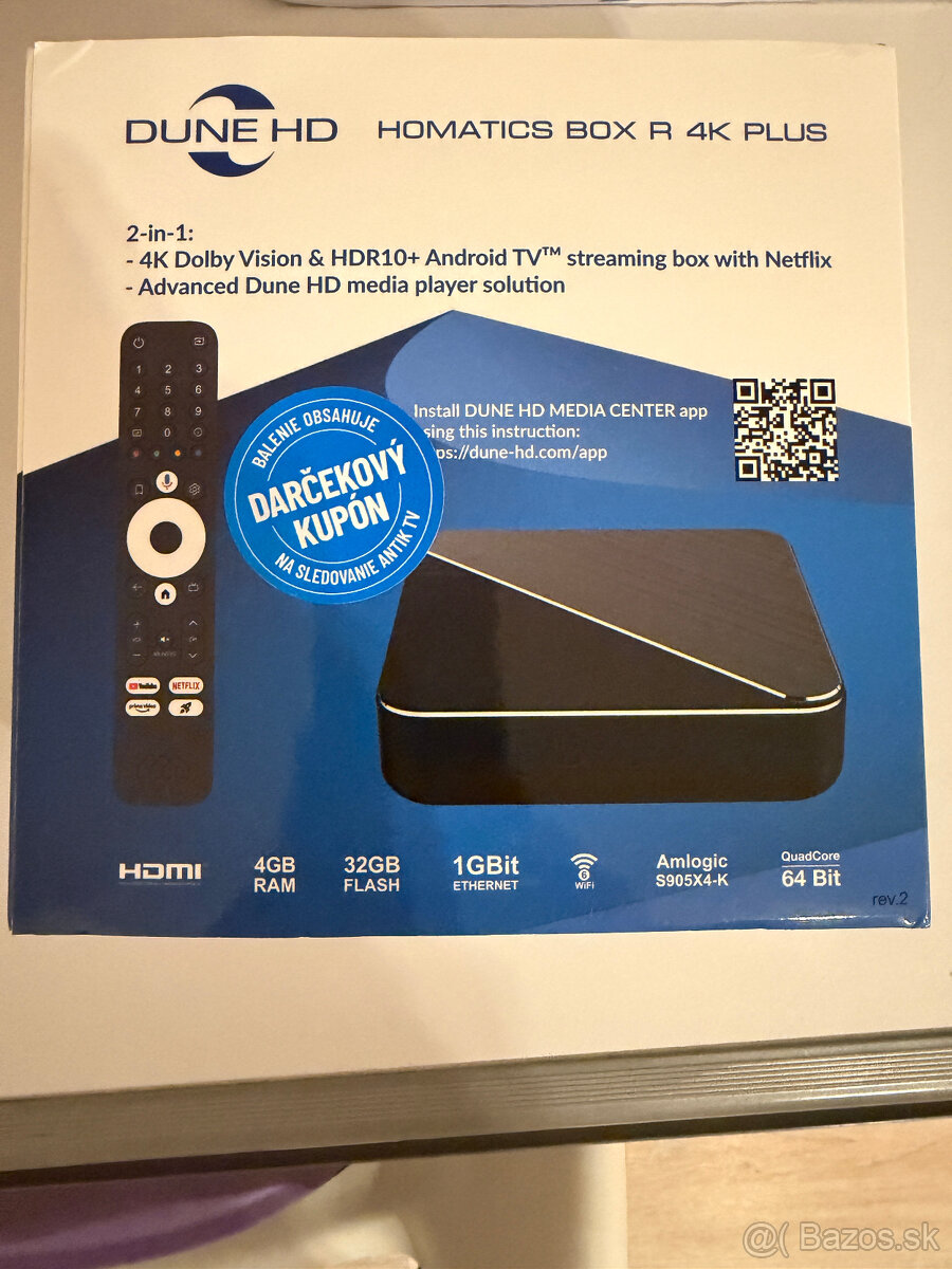 Dune HD Homatics Box R 4K Plus - 3