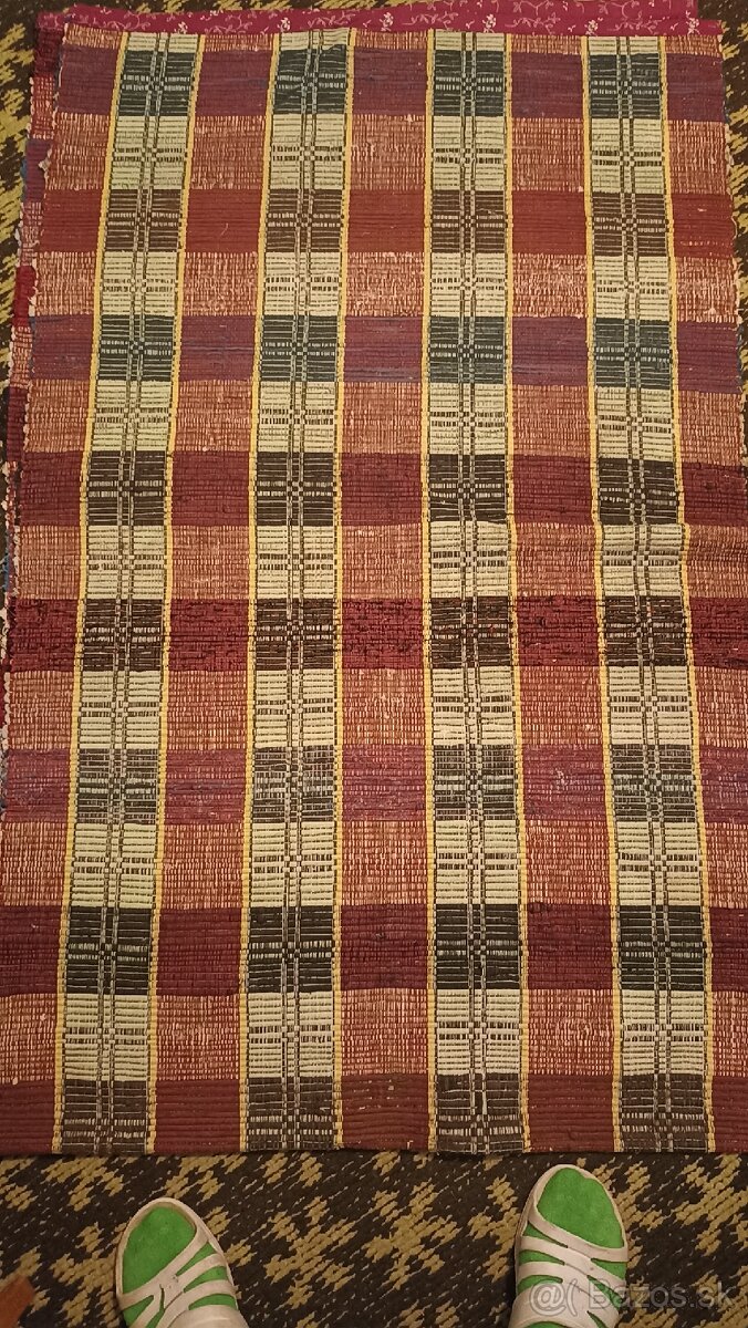 Ručné tkané koberce rôzne farby vzory - 3