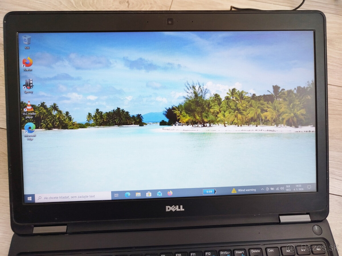 notebook Dell E5550 - Core i5-5300u, 8GB, 256GB SSD, W10 - 3