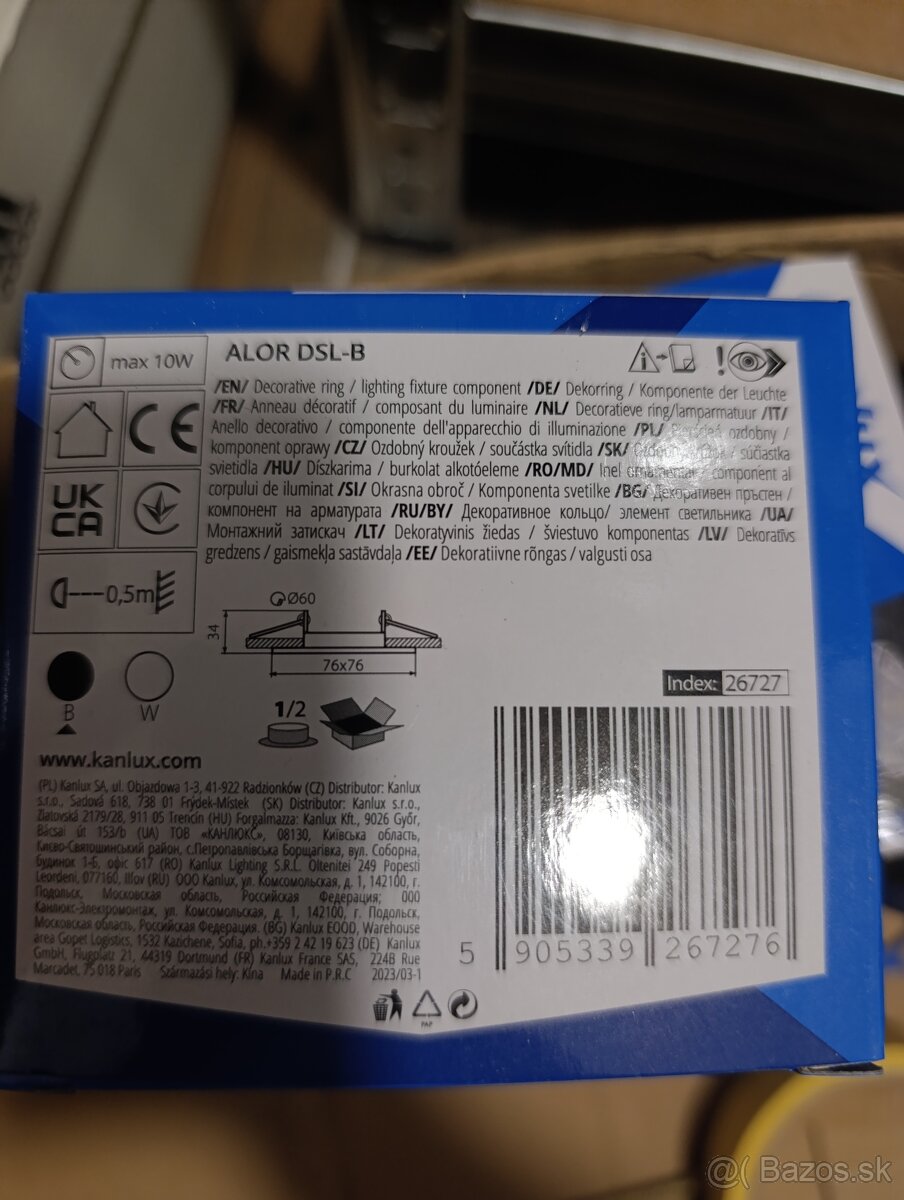 Predám bodové svetlá nové - 3