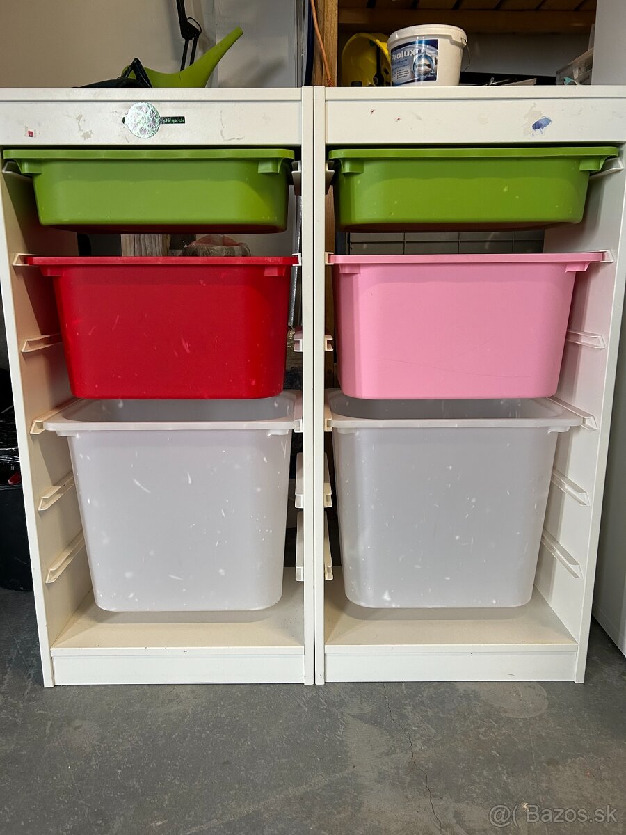 Destska komoda + skrinka s boxami - 3