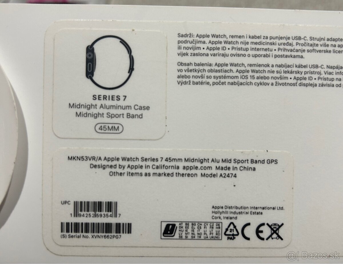 Apple Watch 7, veľkosť 45mm. - 3