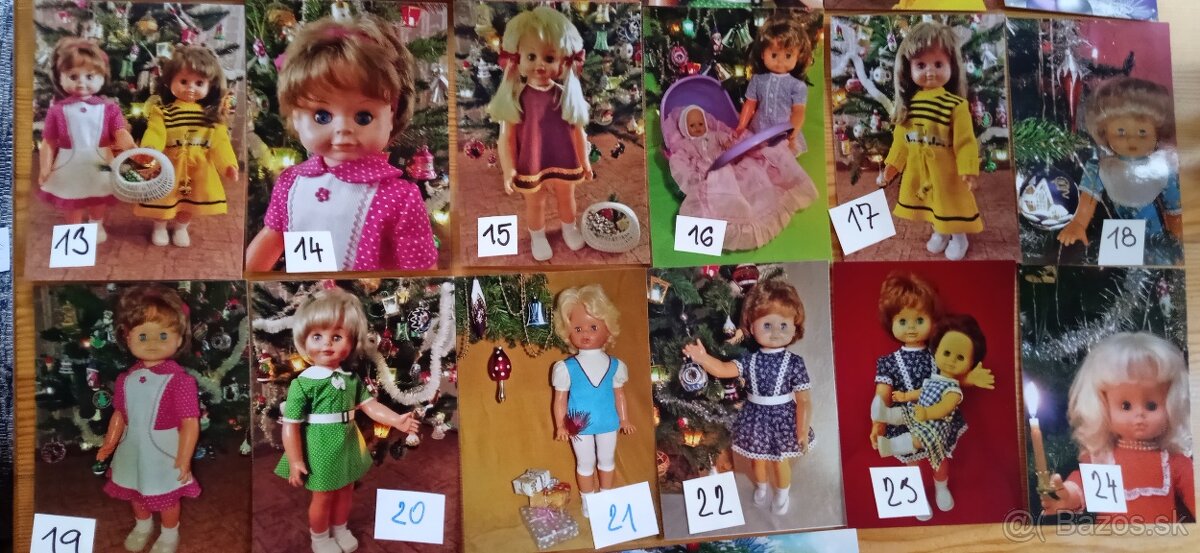 retro pohladnice hamiro babiky 45 kusov kus - 5 eur - 3