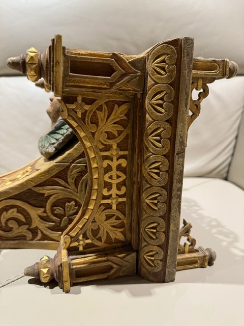 Starožitný drevenný oltár - 3