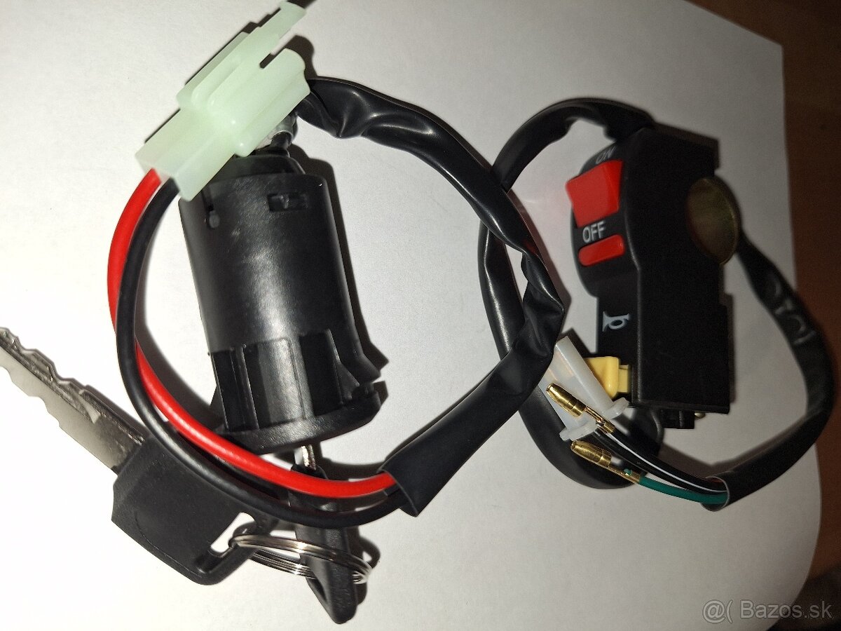 Páčka spojky s držiakom - 3