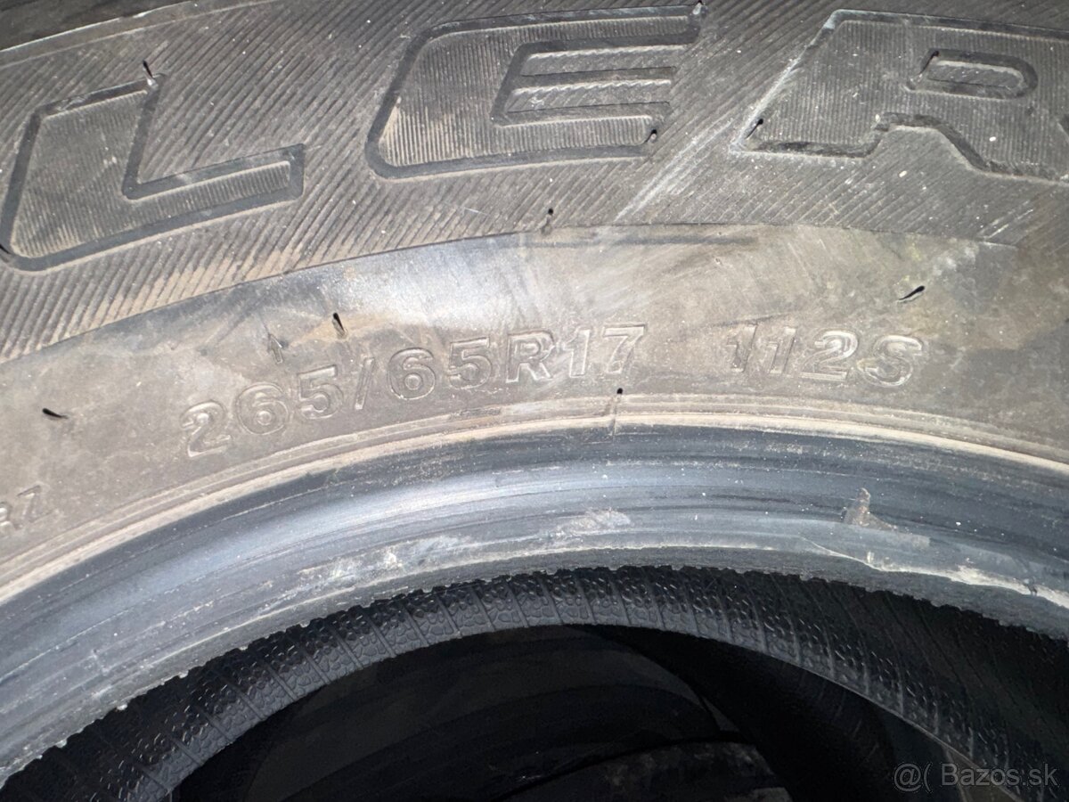 Pneu Bridgestone 265/65R17 M+S - 3