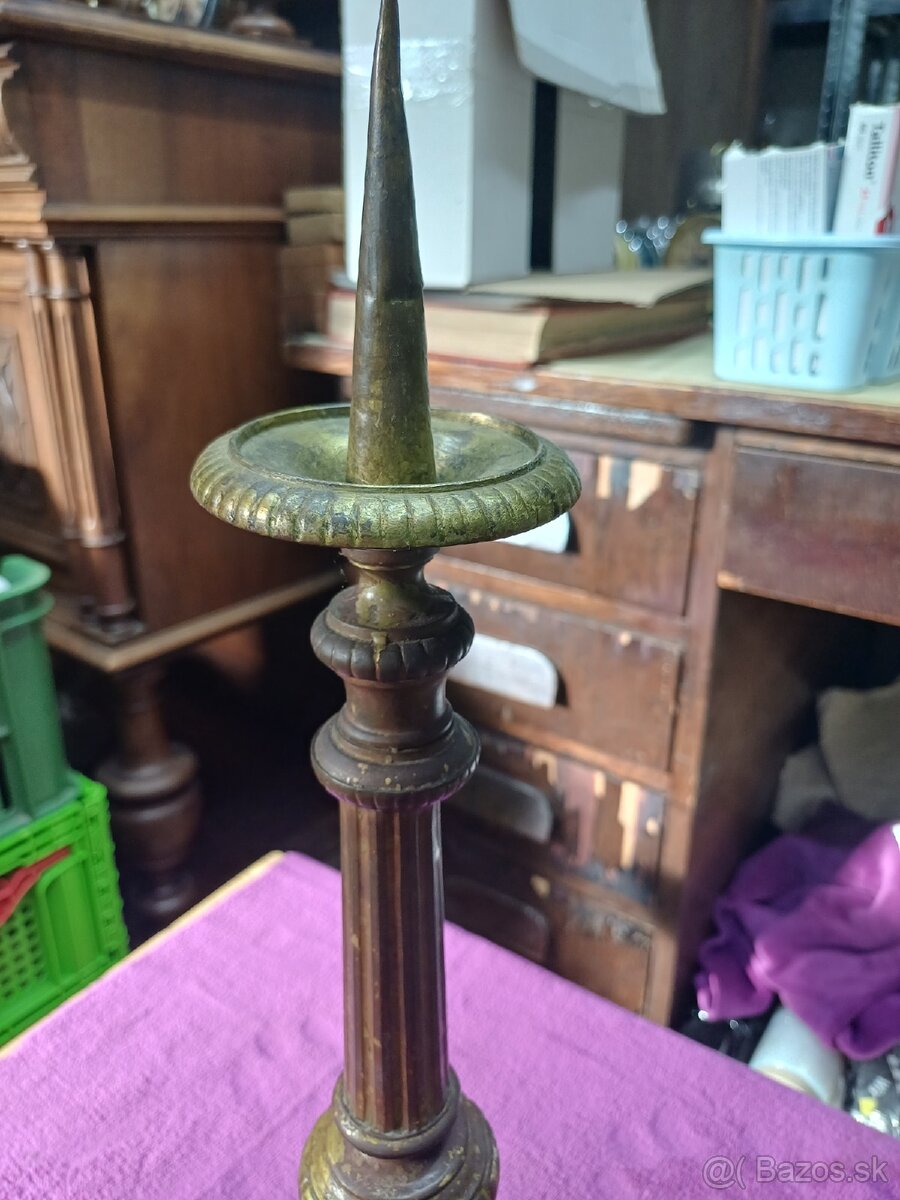 Predám starožitný svietnik - 3