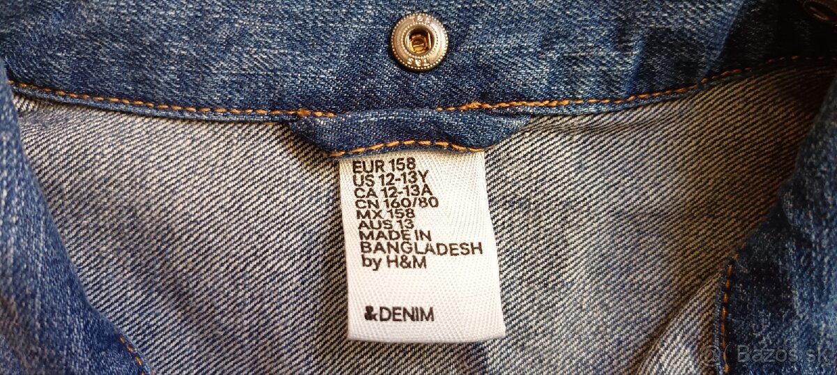 Rifľová bunda H&M - 3