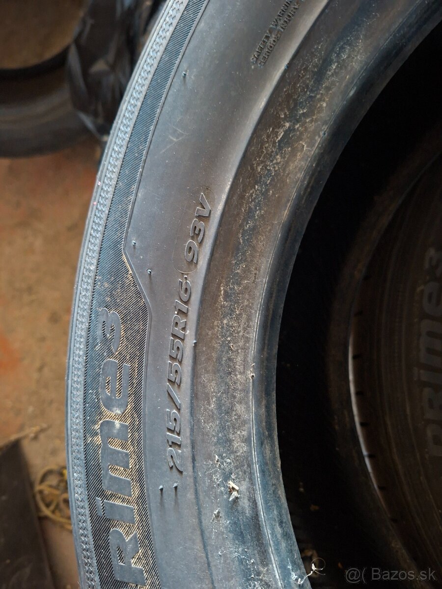 Predám pneu. 215/55 R16 - 3