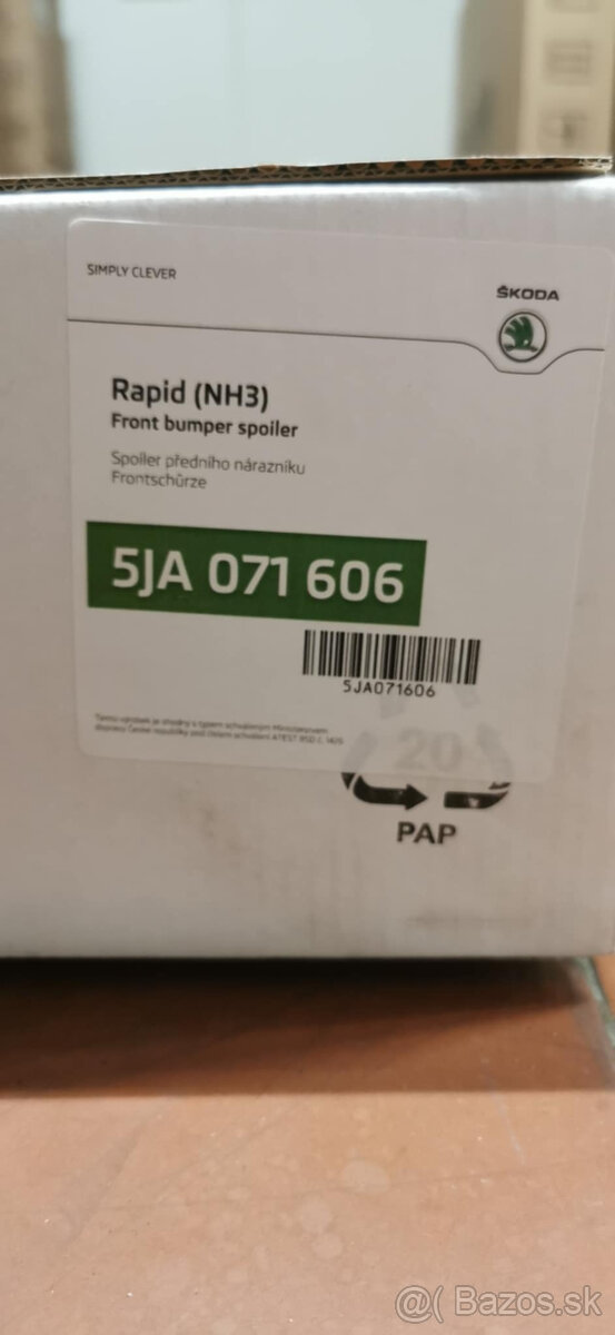 Spojler predného nárazníka RAPID - 3