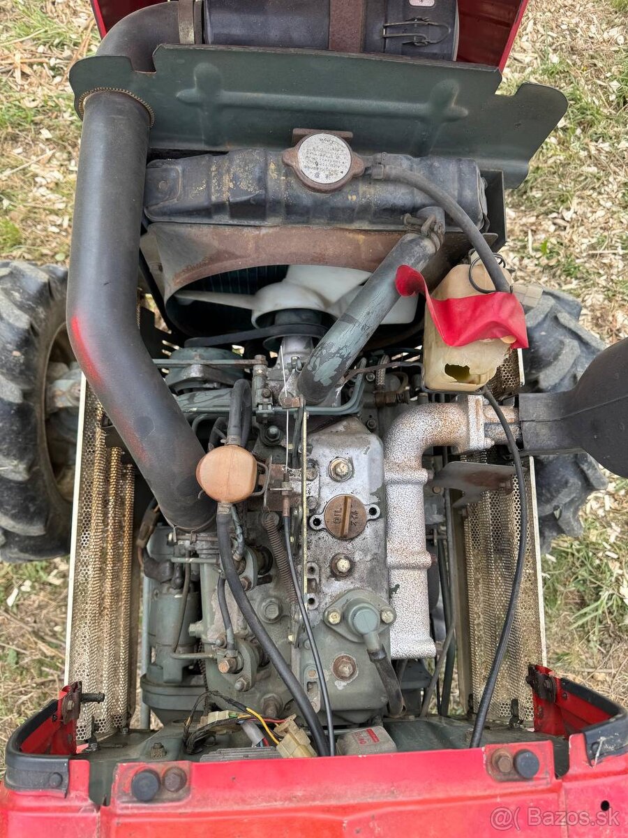 Yanmar YM2420D, rotavator, 24hp,4x4 - 3