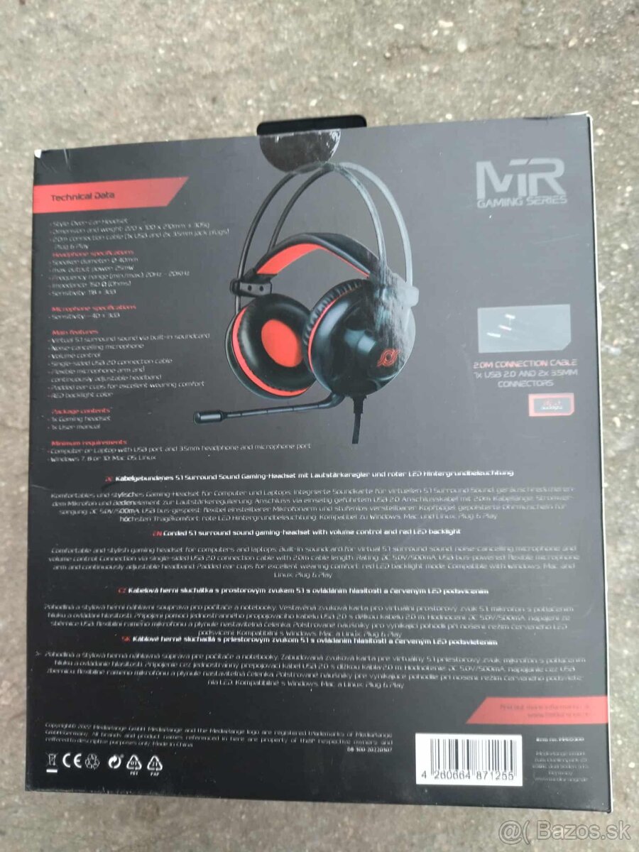 Herna klavesnica+herne sluchadla - 3