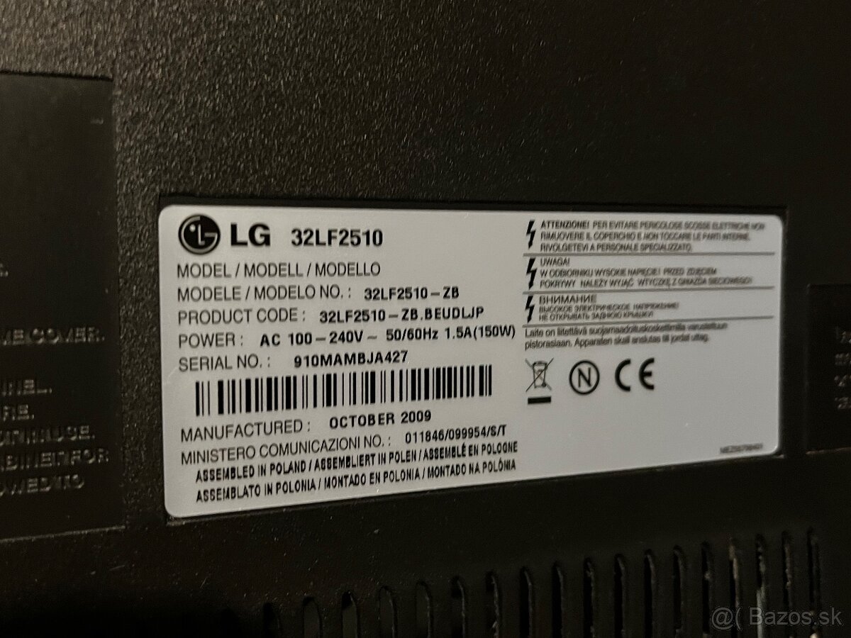 Lg 32LF2510 - 3