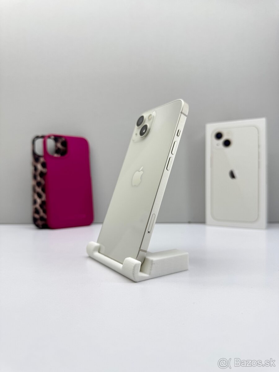 iPhone 13 WHITE 128GB TOP STAV NOVÁ BATÉRIA 100% - 3