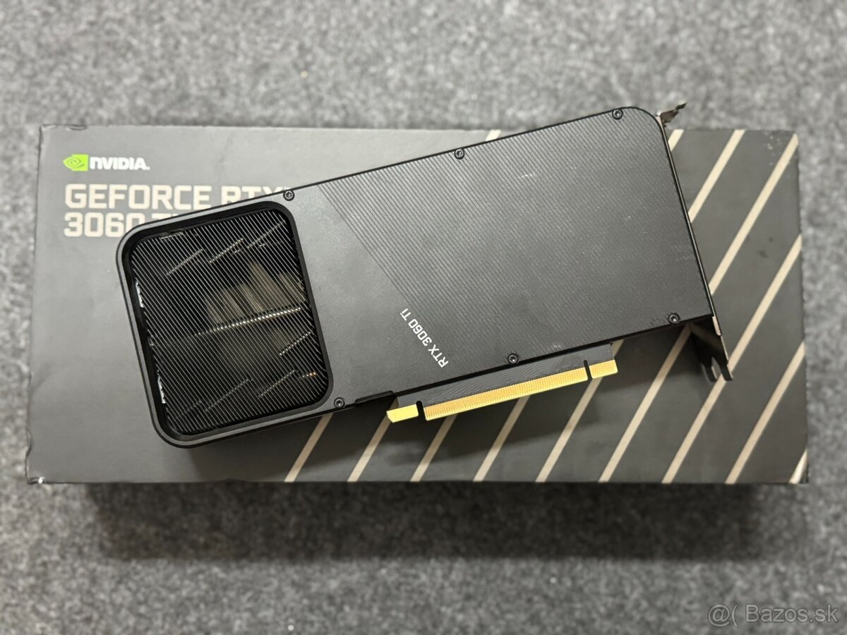 🟢 Predám NVIDIA GeForce RTX 3060 Ti Founders Edition 8GB - 3