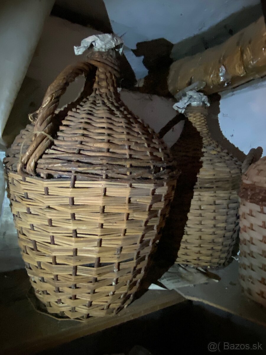 Demižóny - malé, stredné aj veľké - 3