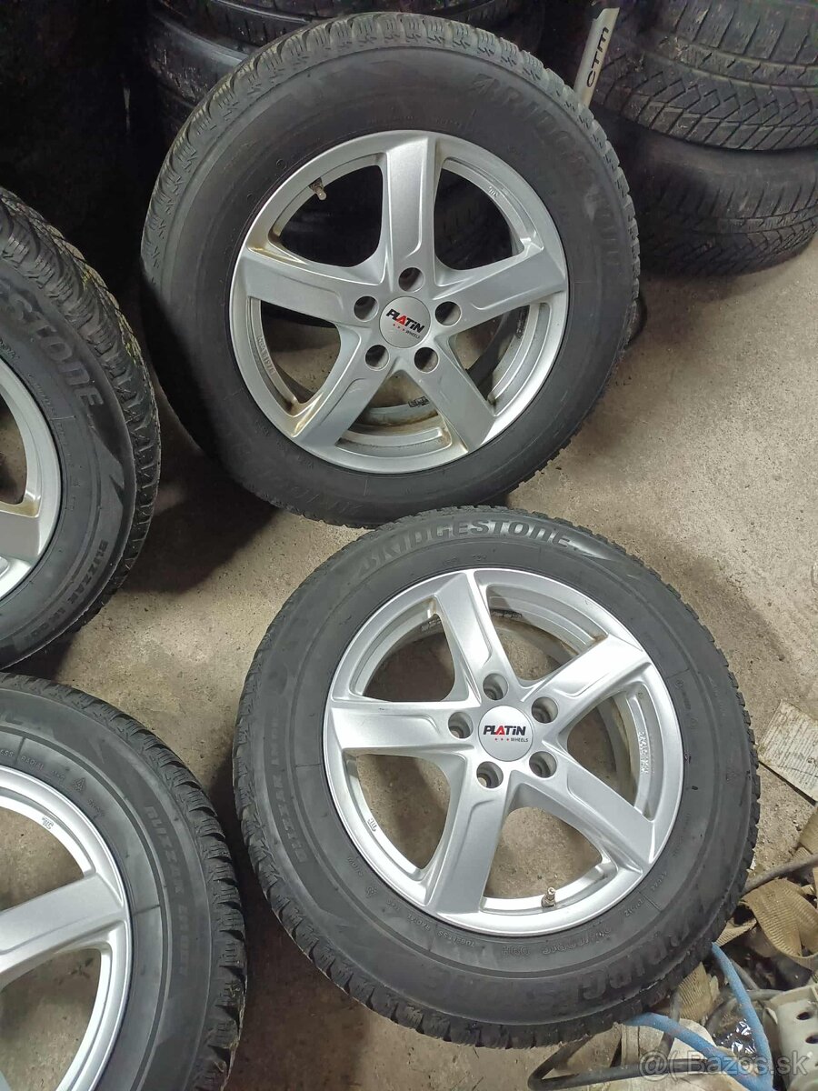 ❄️zimné 4ks alu disky 5x112 r16 pneu 215/60 r16 - 3