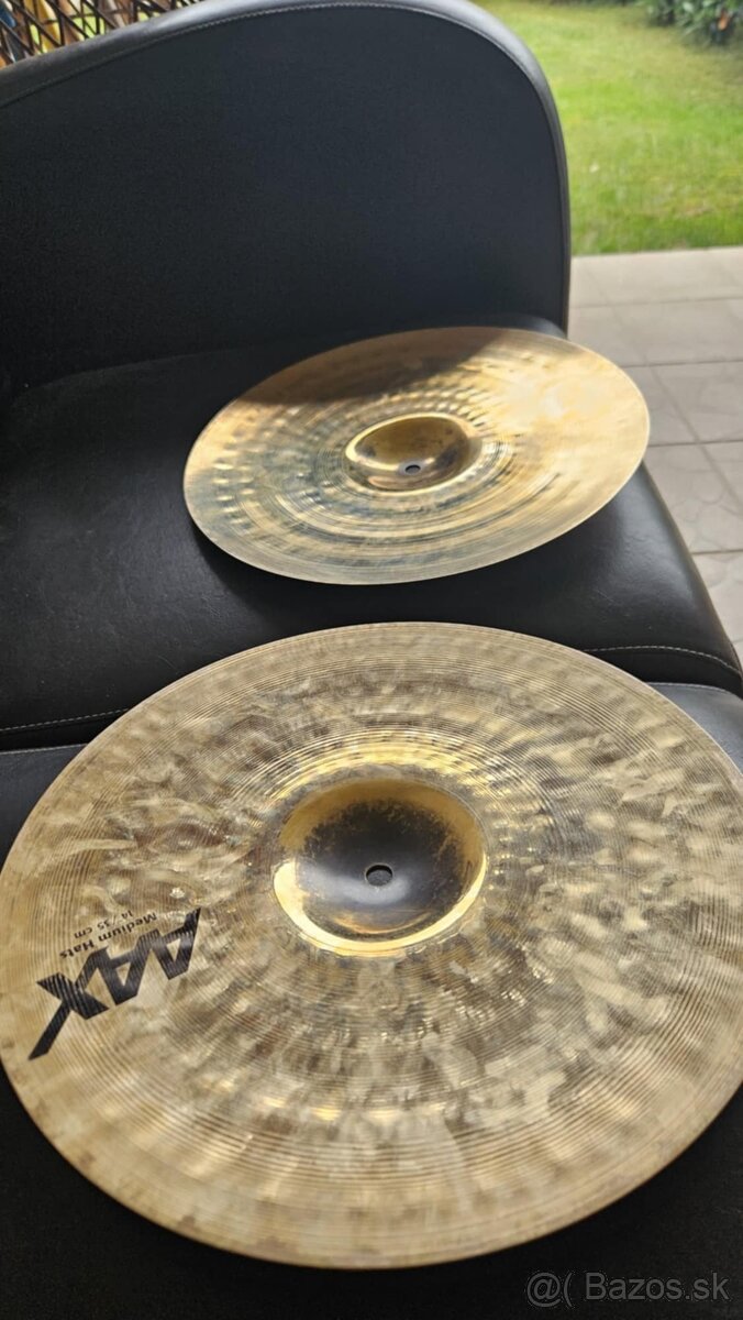 Predám Sabian 14" AAX Medium Hi-Hat - 3
