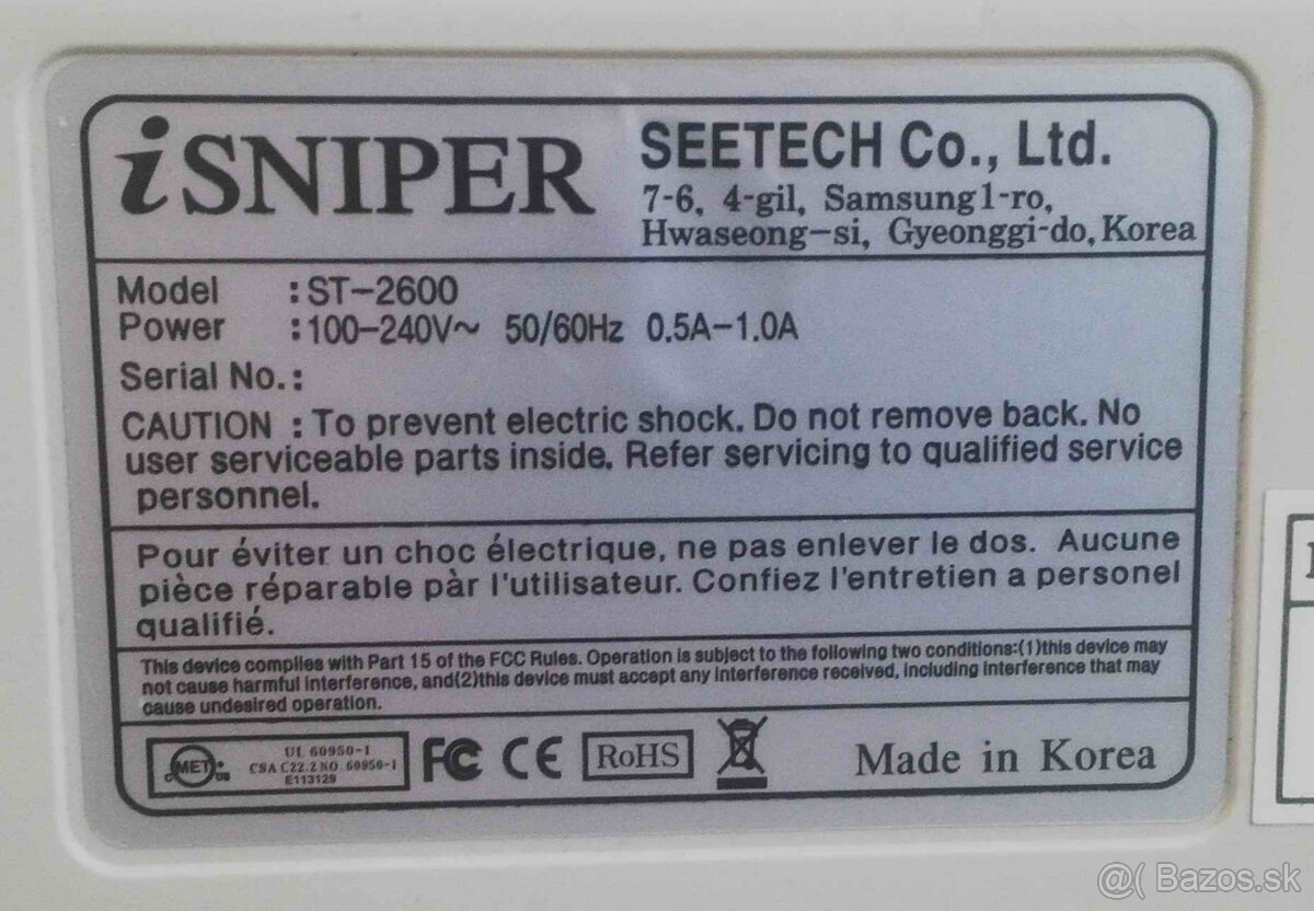 Predám počítačku bankoviek SEETECH ST-2600 - 3